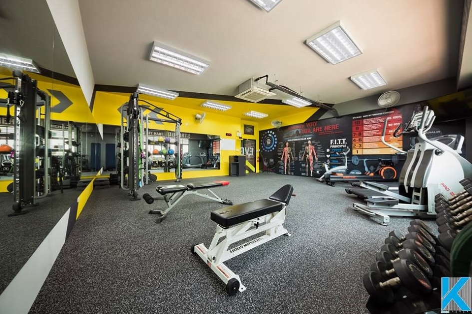 Gym at Evergreen Secondary School Klique Design Pte Ltd