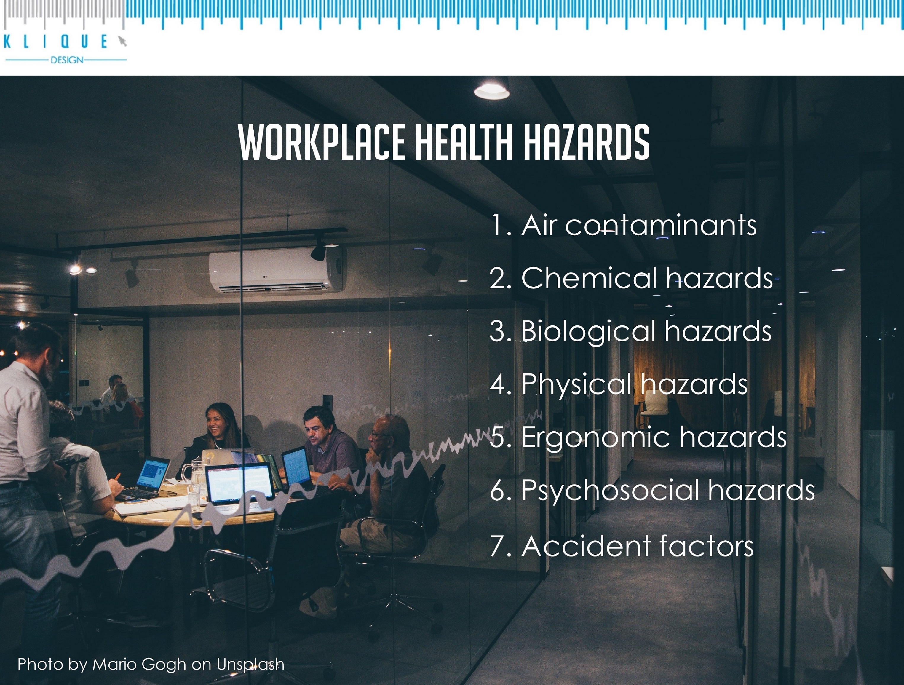 List of workplace health hazards